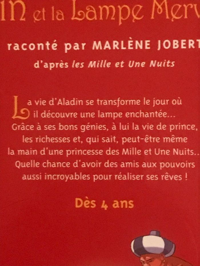 Livre + CD Aladin et la Lampe Merveilleuse Éditions Atlas 4 ans - photo numéro 5