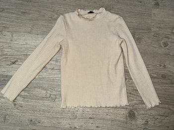 Pull fin Kiabi 8ans TBE beige