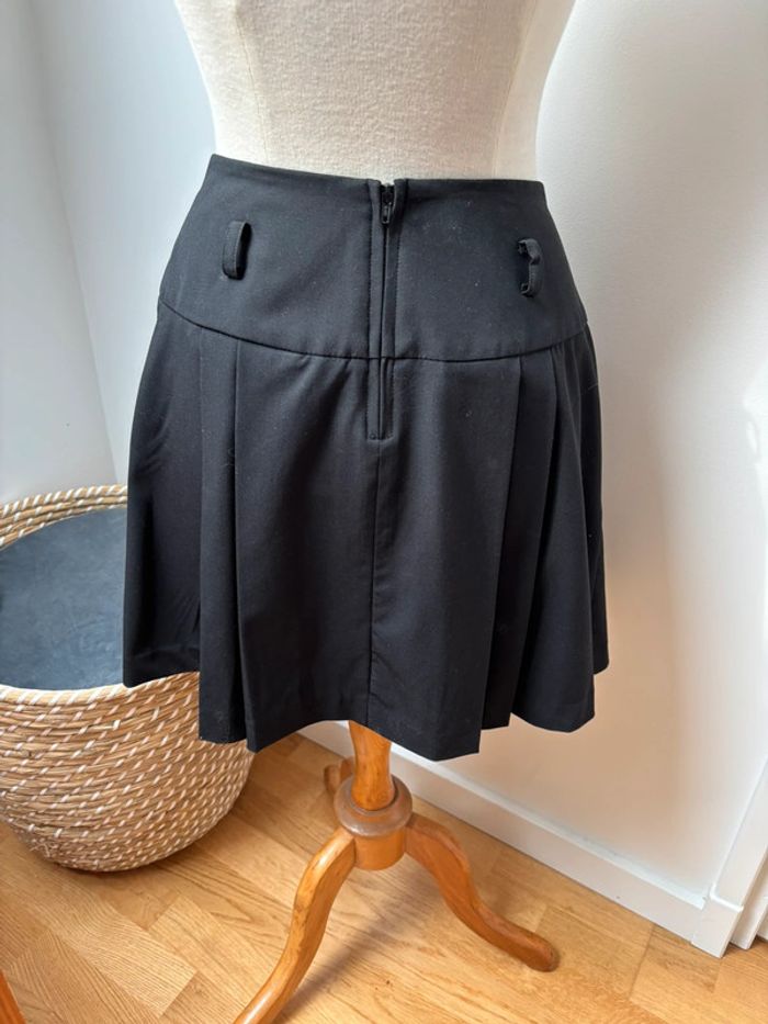 Jupe plissée courte - Camaïeu - T38 - photo numéro 8