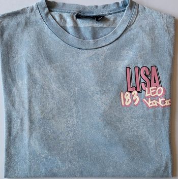 Vintage tee shirt Mona Lisa Léo Vinci taille L