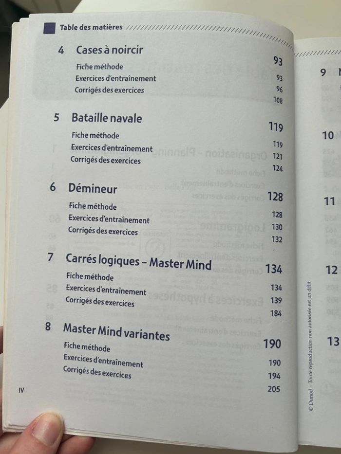 Livre entraînement concours Test psychotechniques - photo numéro 5