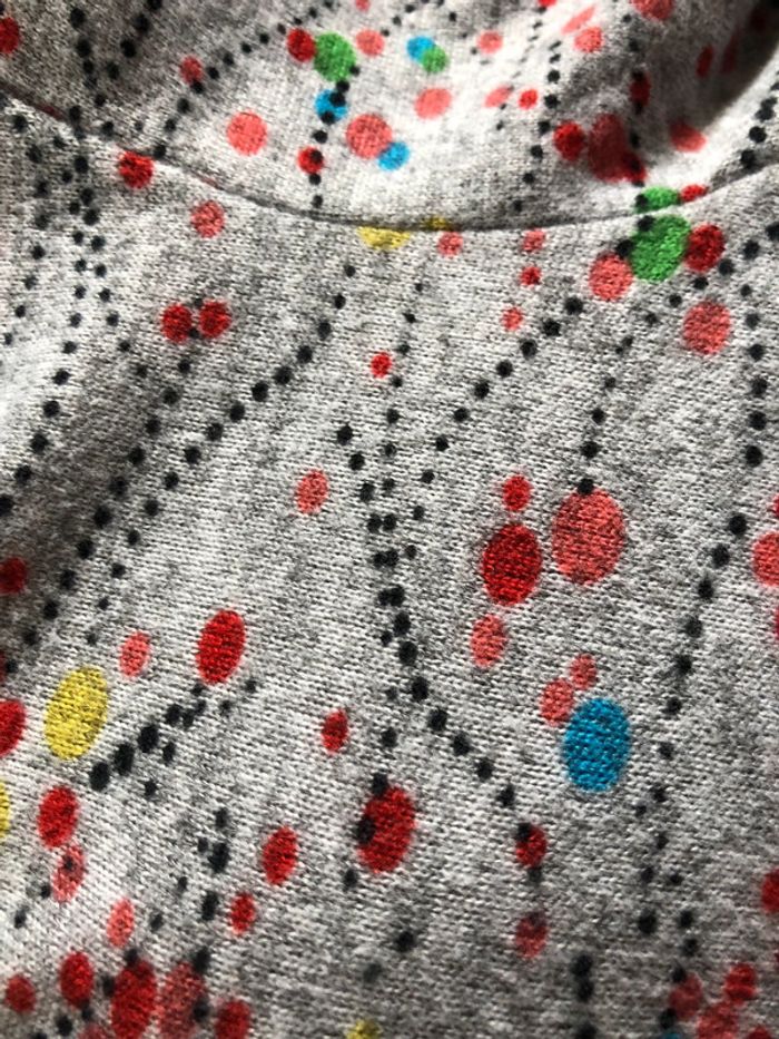 🩶🌹Robe d’automne gris multicolore Smash original multicolor dress🌹🩶 - photo numéro 11