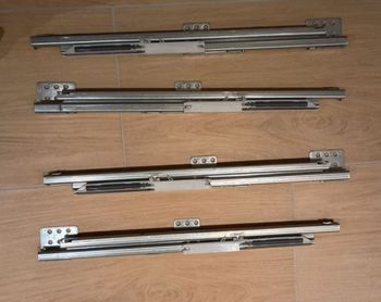 Rails coulissants x2 paires / caisson de cuisine IKEA NEUFS
