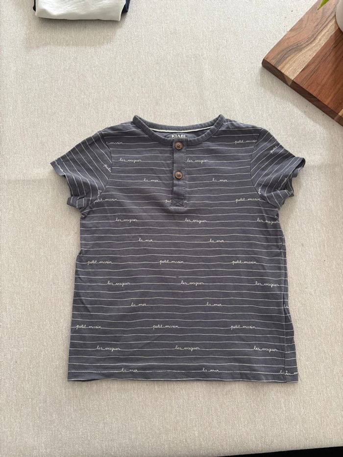 Lot 5 T-shirts et polo Kiabi 3 ans - photo numéro 7