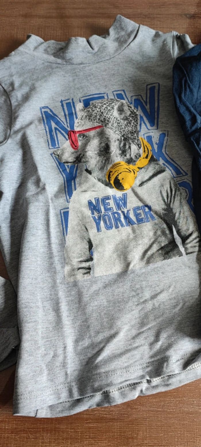 Lot de 3 hauts cols roulés 4ans - photo numéro 2