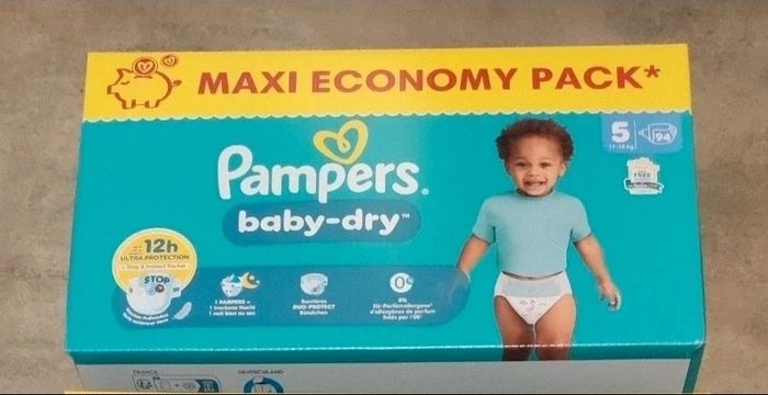 Couche Pampers baby-dry Taille 5 - photo numéro 2