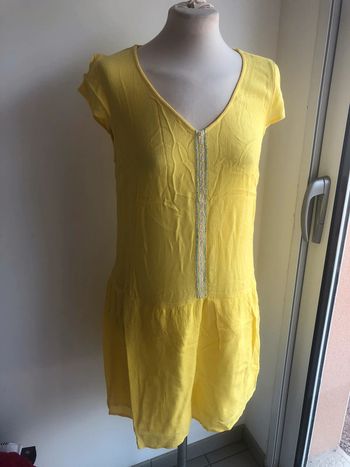 Robe jaune grain de malice 38