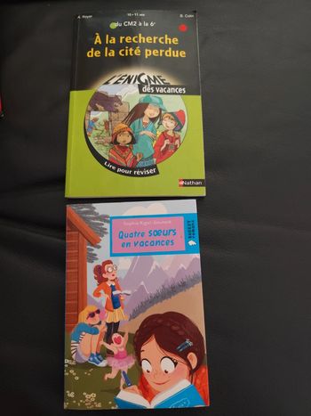 Deux livres pour jeunes lecteurs