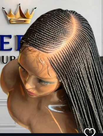 Perruque dentelle braid perruque fulani perruque braid