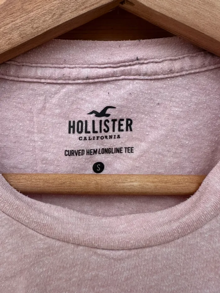 T shirt rose pale - photo numéro 2