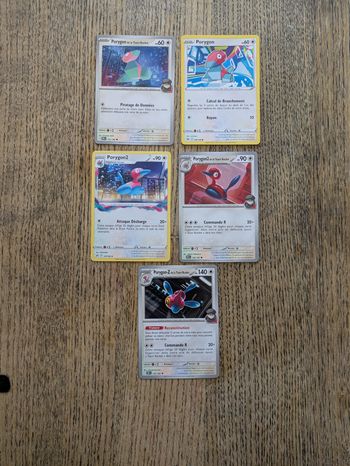 Cartes pokemon porygon