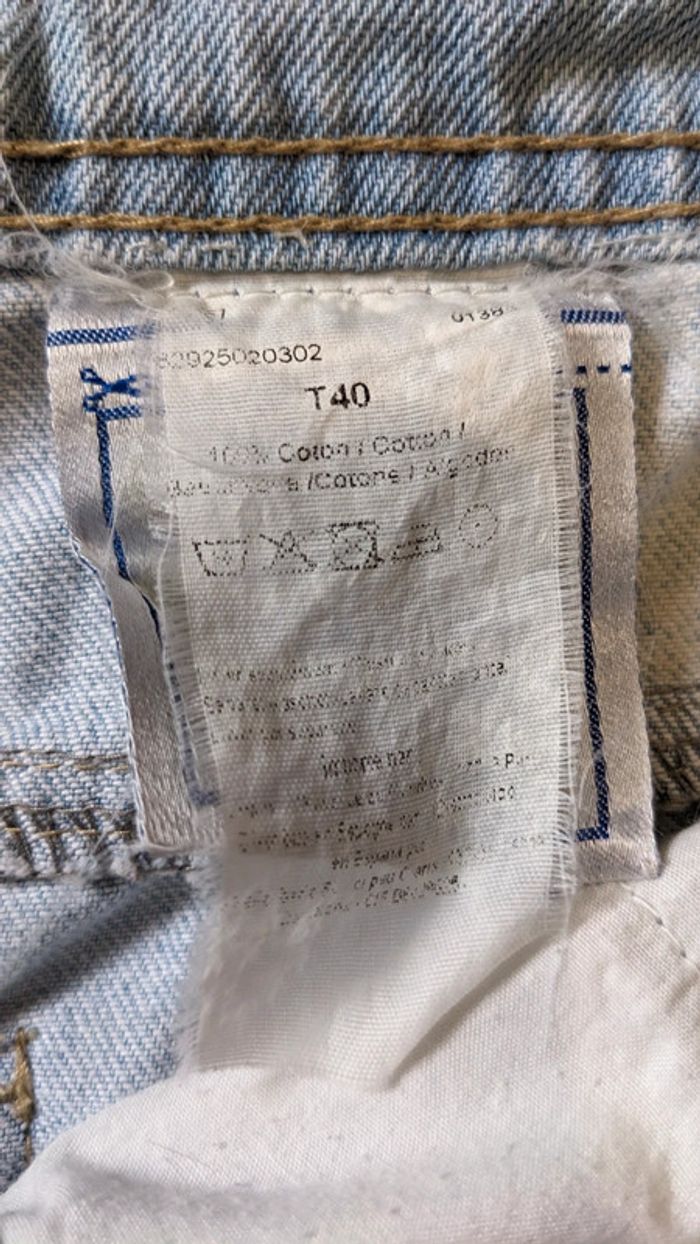 Short court taille basse Jeans 40 - photo numéro 7
