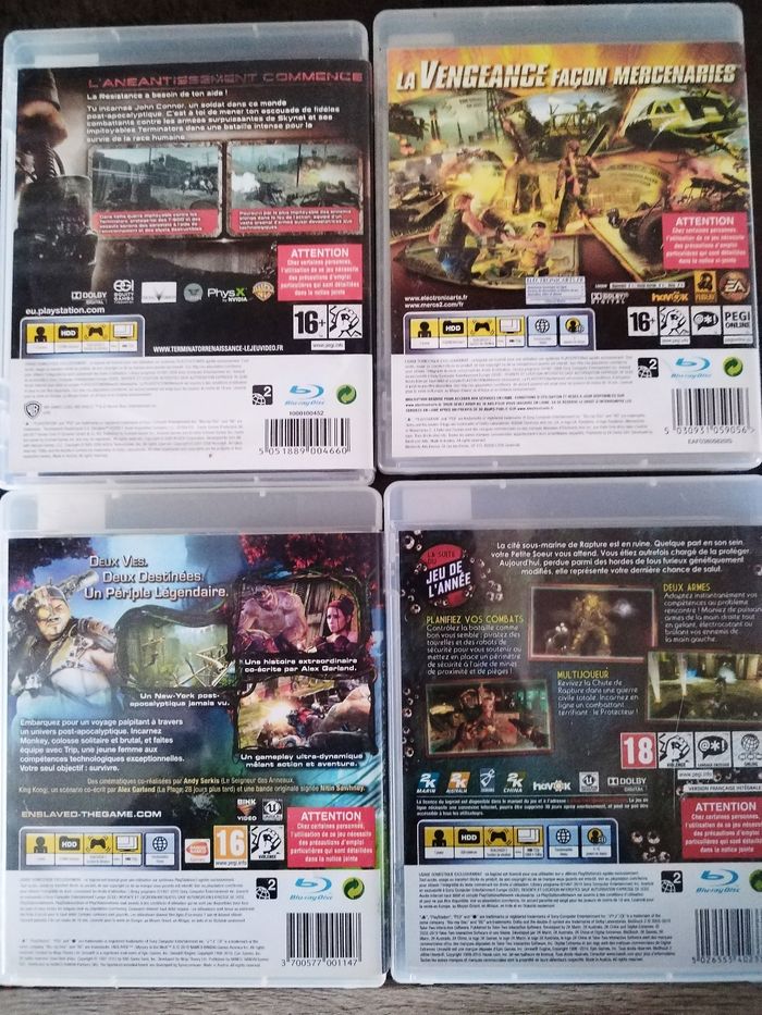 Lot 4 jeux PS3. - photo numéro 3