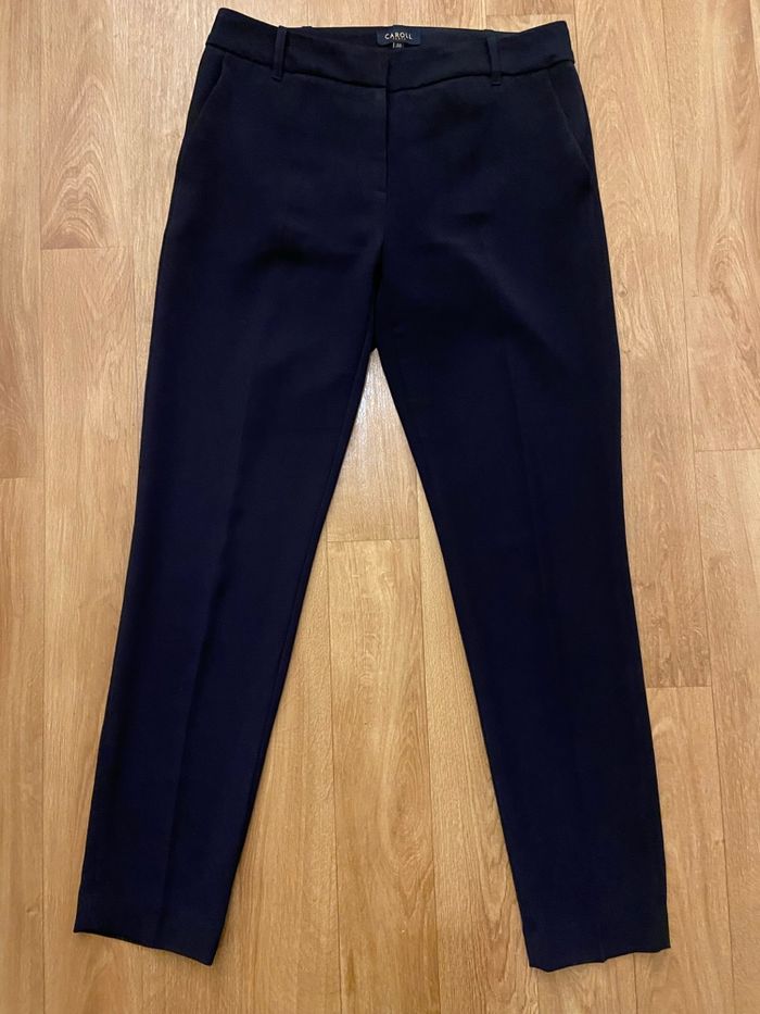 Pantalon droit marine 40 - photo numéro 5