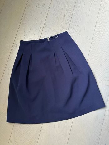 Jupe Claudie Pierlot T:36 selenella bleu marine