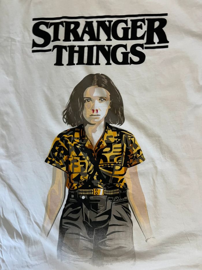T-shirt shirt Stranger things undiz - photo numéro 2