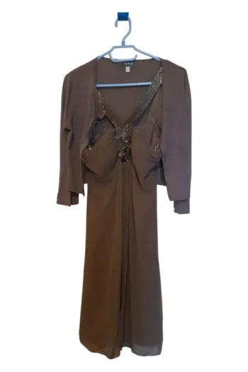 Ensemble robe et gilet été  1 2 3 taille 38