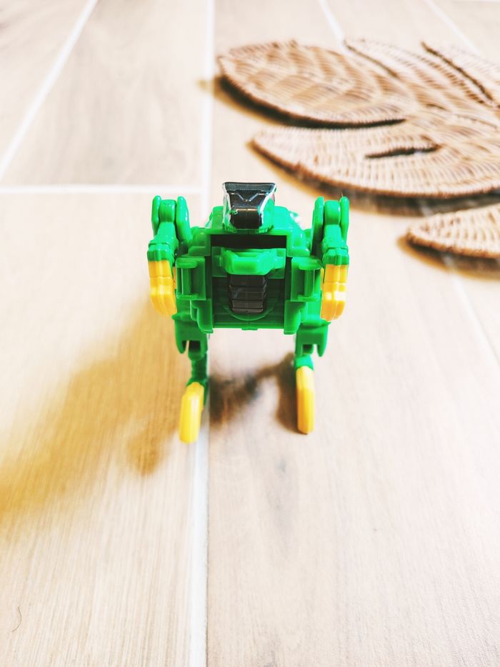 🙅 Power rangers dino charge gros zord dinosaure Raptor vert marque bandai - photo numéro 2