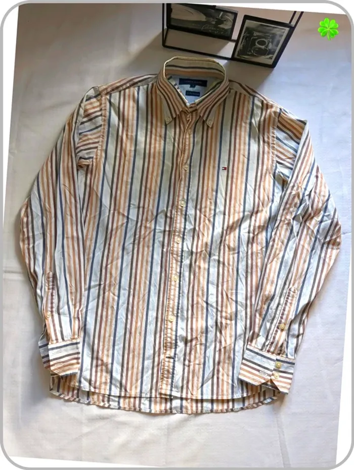 Chemise rayé homme Tommy Hilfiger S