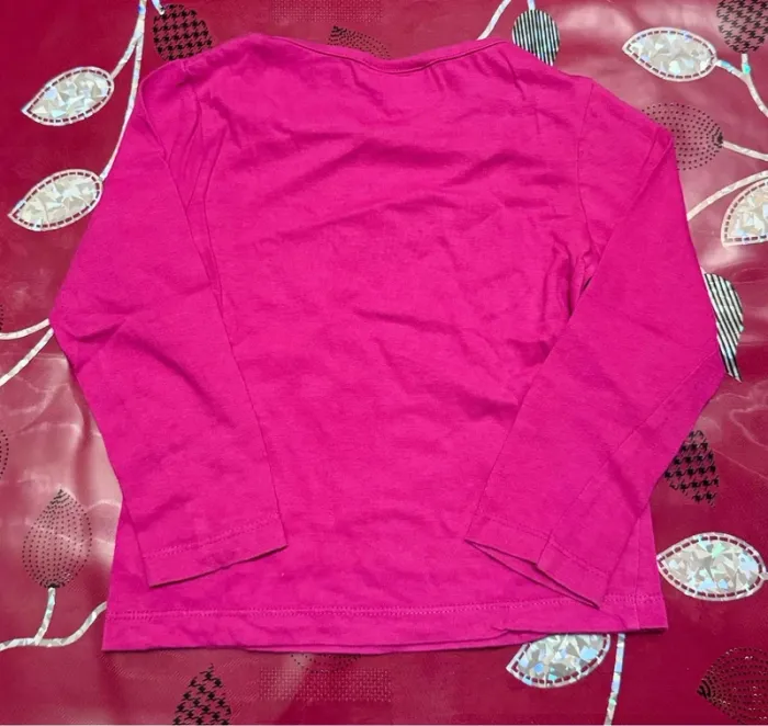 T-shirt manches longues fille 2 ans Disney - photo numéro 2
