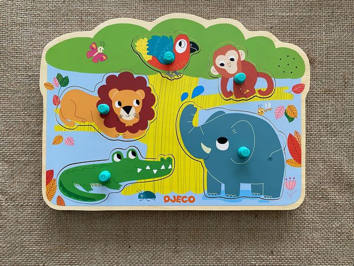 Puzzle sonore bois Baobab Djeco - photo numéro 2