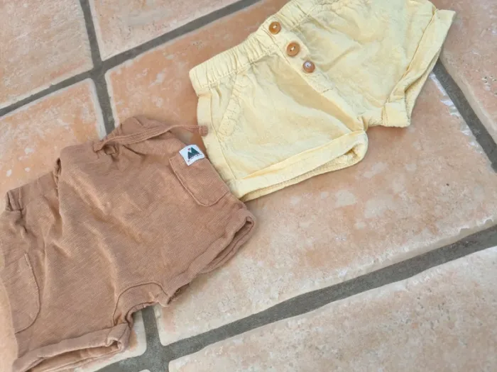 Short Kiabi avec bodie tee shirt