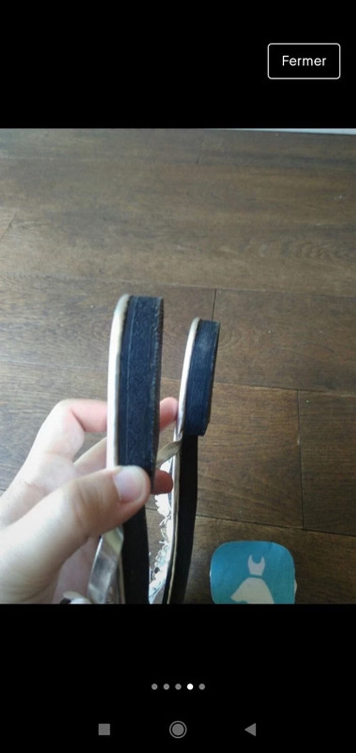 Claquettes / tongs taille 38 🖤 - photo numéro 4