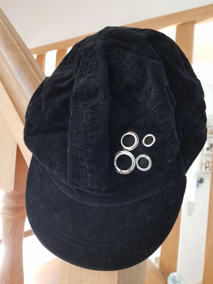 Casquette velours