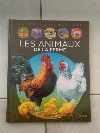 Livre enfant les animaux de la ferme