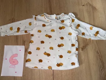 Tee shirt manches longues 6 mois