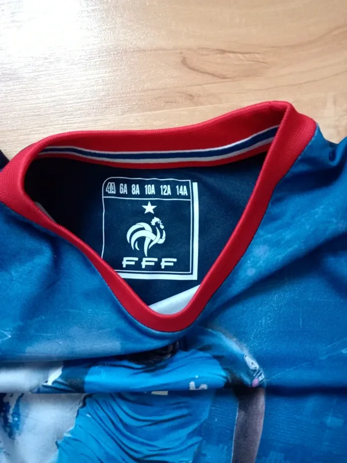 T-shirt MBappé 4 ans - photo numéro 3