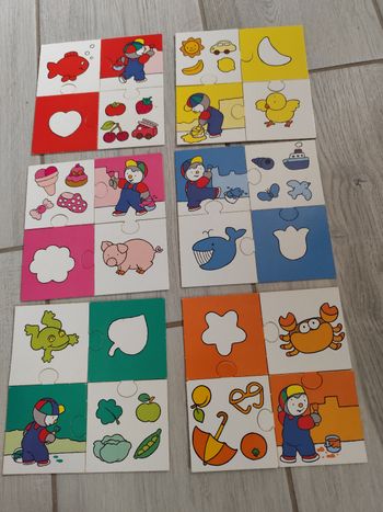 Petits puzzle T'choupi