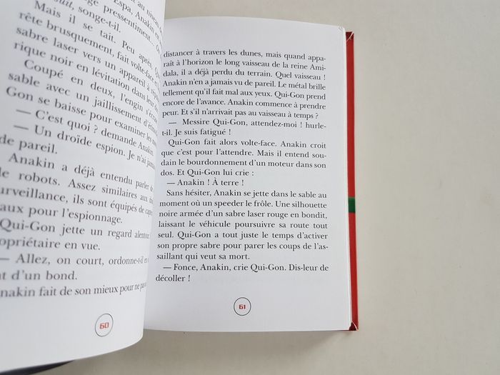 Livre Star Wars La Biographie de Dark Vador La Bibliothèque Verte 2 - photo numéro 3