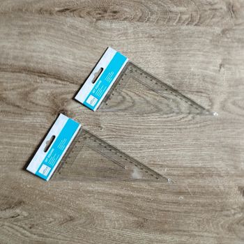 💖 Lot de 2 équerres 15 cm neuve 💖 #emyfleury_scolaire