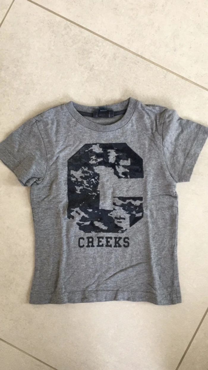 Tee shirt creeks
