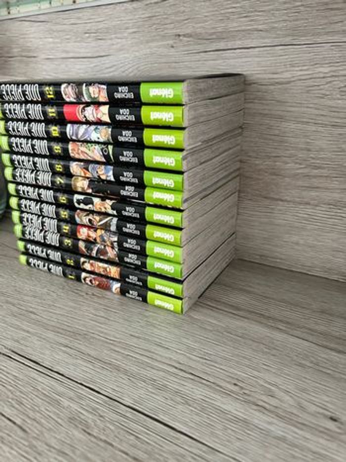 Lot 12 Livres manga one piece de 1 à 12 - photo numéro 3
