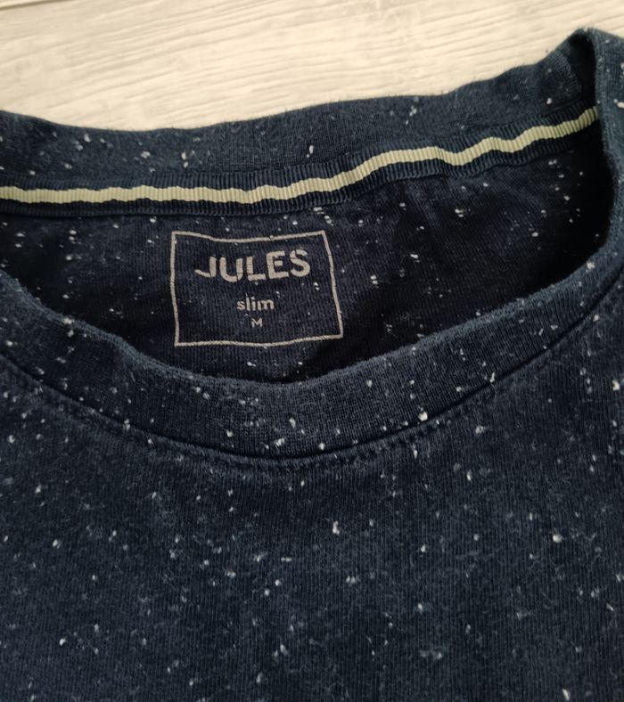 Tee-shirt slim homme taille M marque Jules en excellent état - photo numéro 3