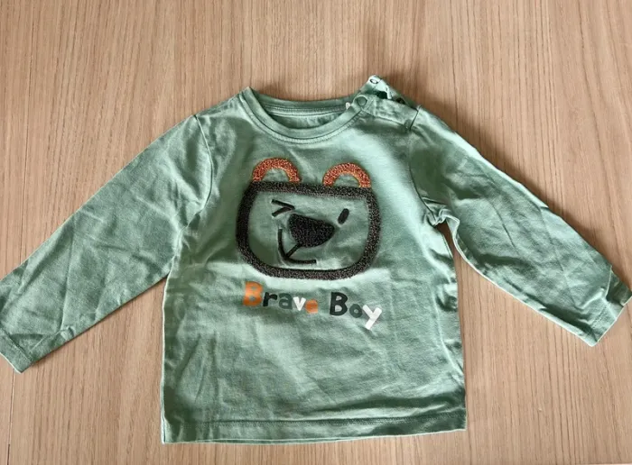 Lot de 2 T-shirts manches longues. - photo numéro 2