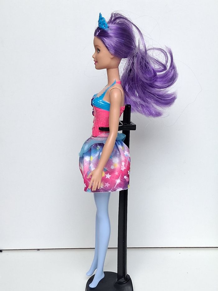 Poupée Barbie Dreamtopia fée aux Cheveux Violets gjk00 - photo numéro 4