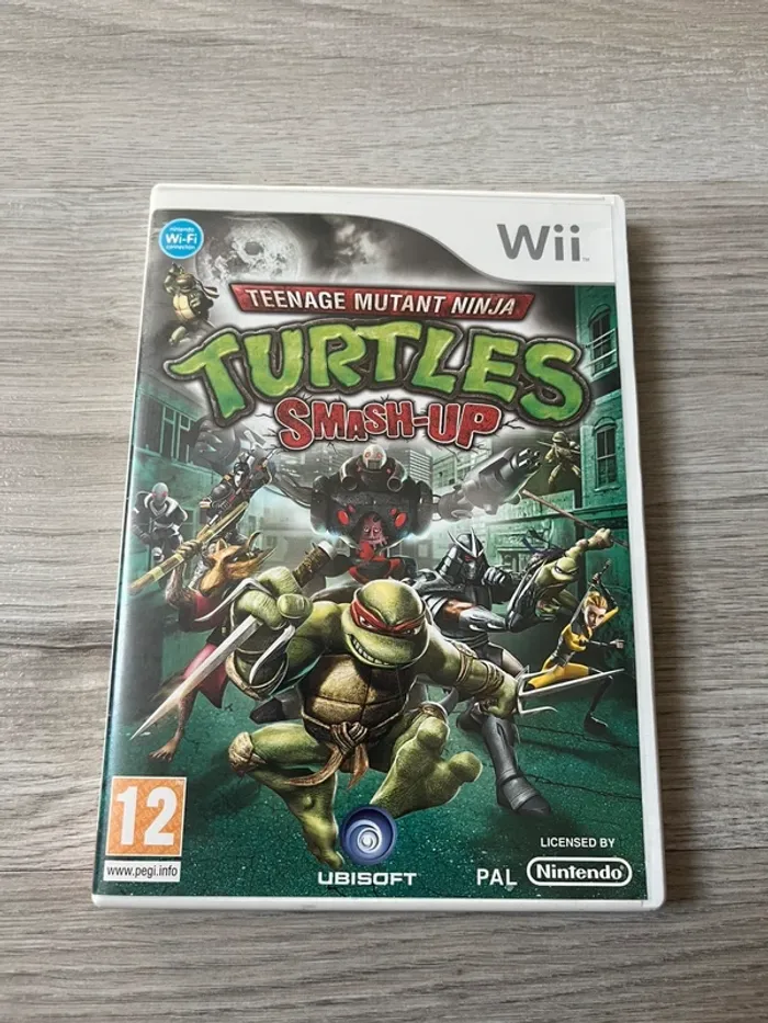 Jeu Wii Teenage Mutant ninja turtles