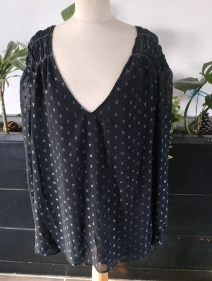 Blouse manches longues Kiabi (58/60)