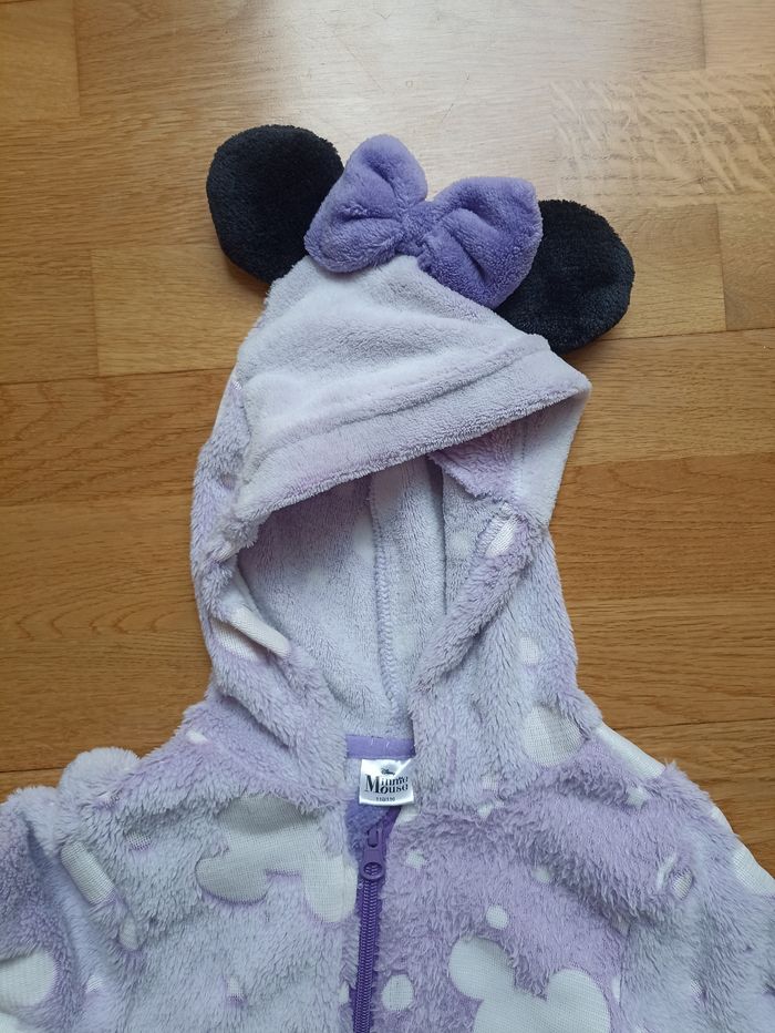Pyjama combinaison polaire Minnie fluorescent 5 ans - photo numéro 2