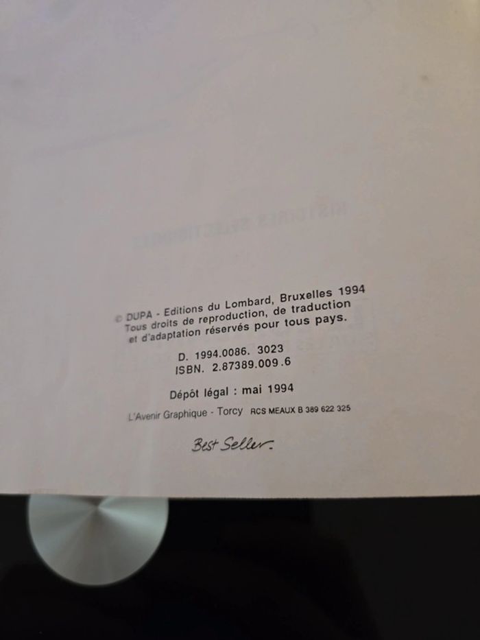 Livre vintage Heureux qui comme Cubitus, éditions Dupa - photo numéro 4