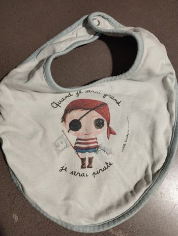 Bavoir quand je serai grand labeltout