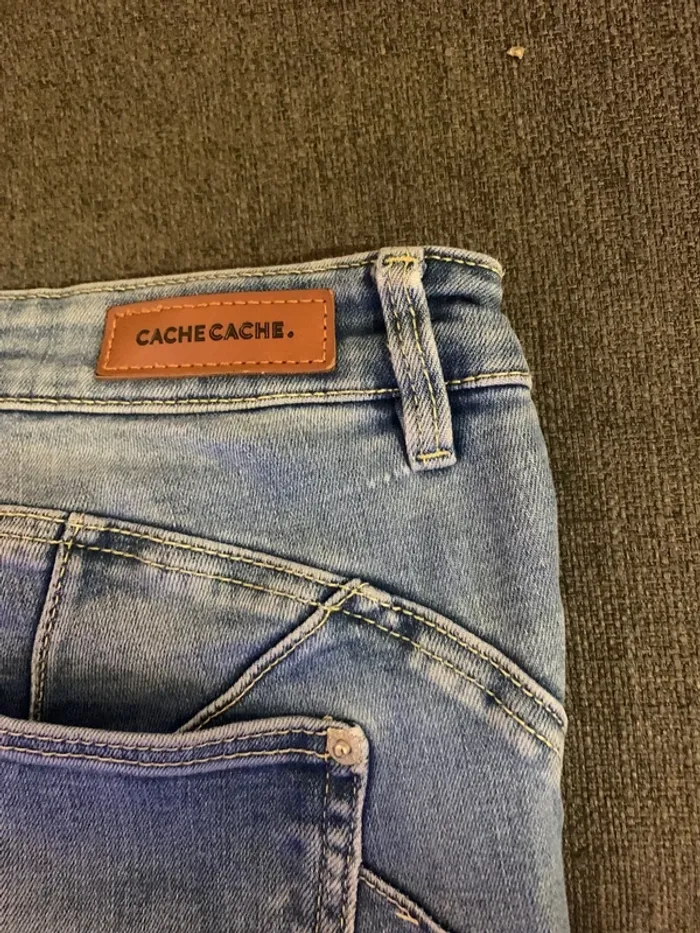 Jeans slim cache cache - photo numéro 4