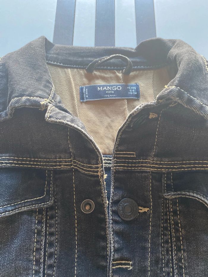 Veste en jeans taille 5-6 ans - photo numéro 2