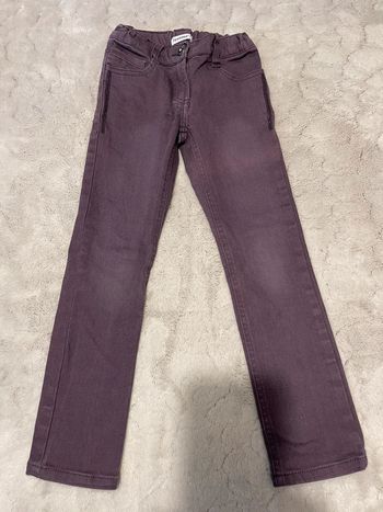 Pantalon violet - 3 pommes - 6 ans / 116 cm