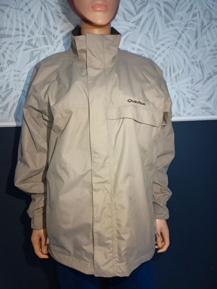Petit imperméable taupe Quechua M - photo numéro 2