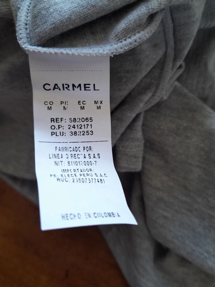 robe mini tee shirt à bretelle Carmel neuve avec étiquette - photo numéro 5
