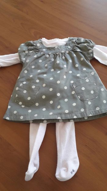 Ensemble Robe tee shirt et collant